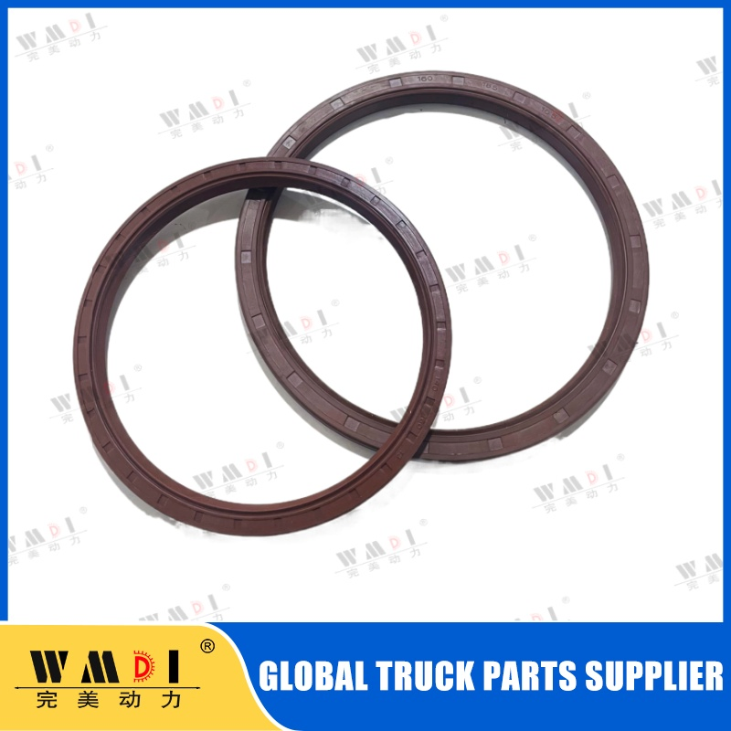 Shacman Weichai Dongfeng Sinotruk HOWO FAW Heavy Truck Chassis Spare Parts Oil Seal 160*185*10.5 Str Balance Shaft (Premium) China Factory Rubber Oil Seal