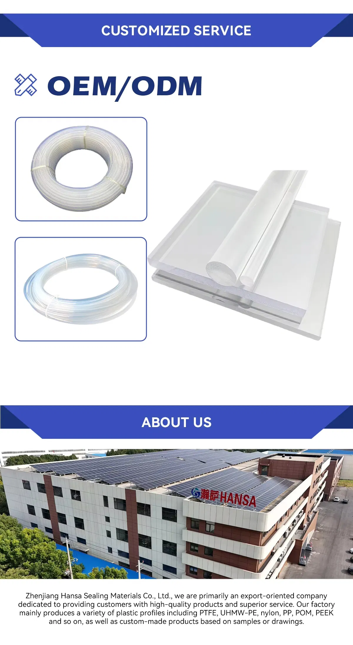 Technical Specifications Chart