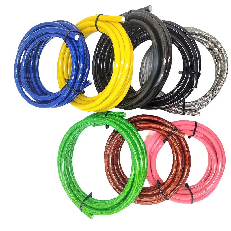 1/8 An3 Hydraulic Automotive Chassis Driver Side Front Rear Stainless Steel Braided Extend Brake Lines Brake Tube Brake Pad Hose Assembly