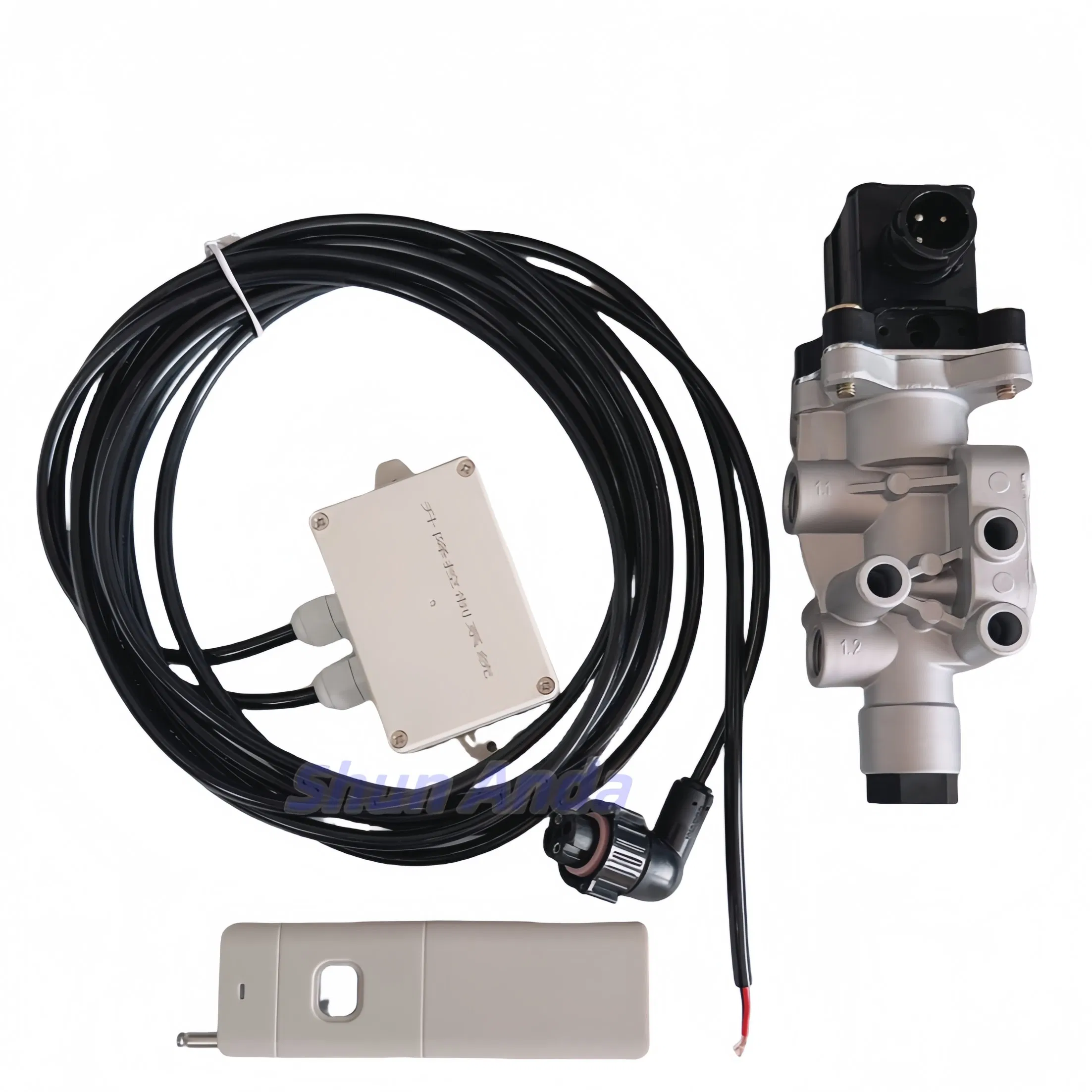 Front/Rear Axle Lifting Remote Control System for Semi Trailer with Air Suspension