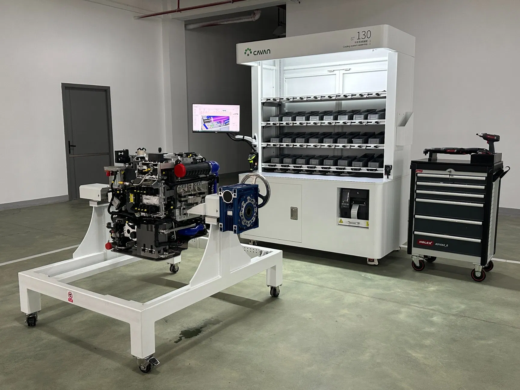 Advanced Fuel Cell Production System for Automotive Efficiency