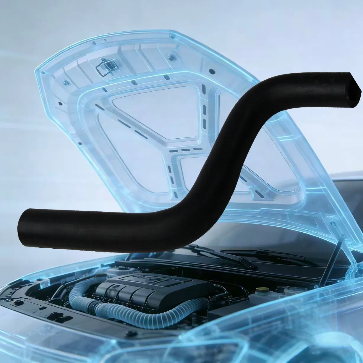 Auto Rubber Radiator Hose EPDM Cooling System Hose for Car