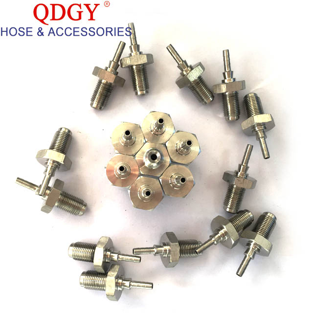 SS304 Female Male M10X1 3/8X24 Thread M10 M12 Banjo Hose Ending Fitting for Automotive Hydraulic Clutch System