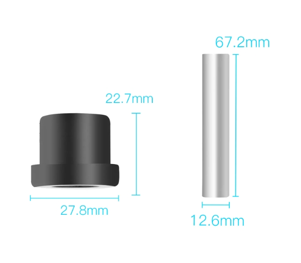 Ezgo TXT Complete Leaf Spring Kit - 12 Rubber Bushings 6 Metal Sleeves