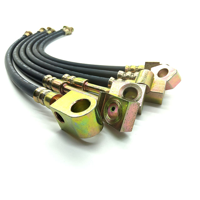 Custom Front &amp; Rear Standard Automotive Car Auto Flexible Rubber Braided Hose Assembly