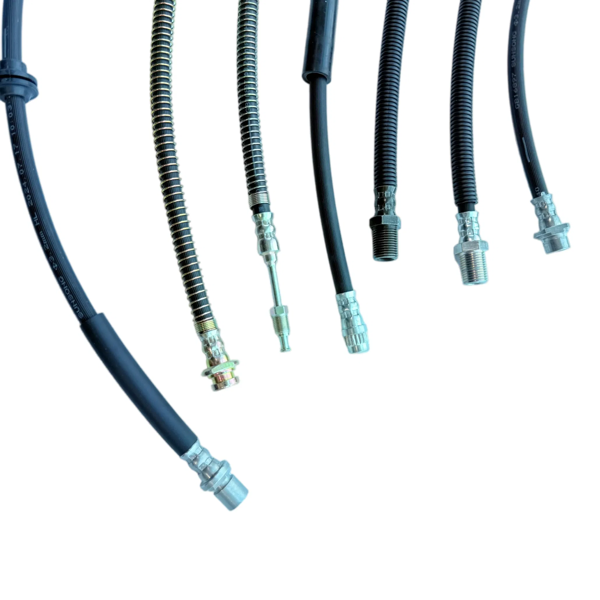 Corrosion Resistant Anti Burst Safety Certified Responsive Braking Standard Brake Hose OEM Braking Systems Various Piezas Para Motocicleta