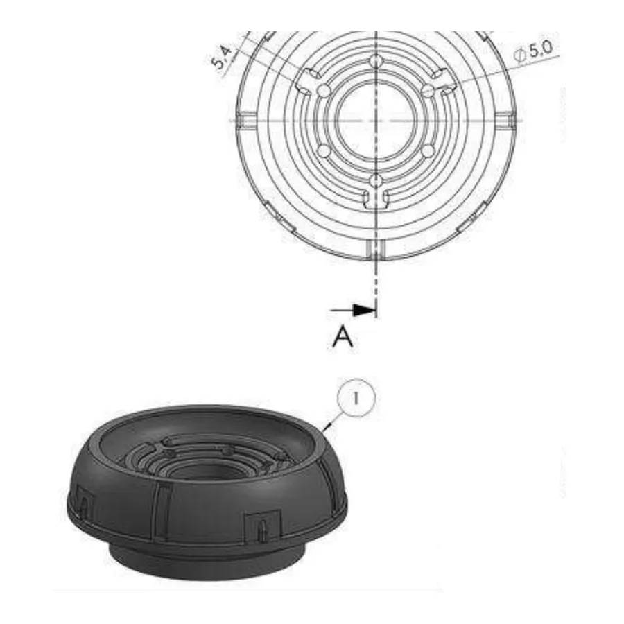Strut Mount Detail 1