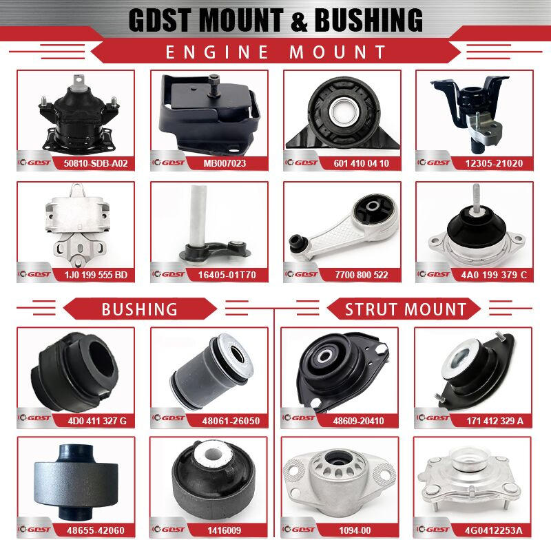 GDST Auto Engine Mount Suspension Shock Strut Mount for Toyota Nissan Mitsubishi