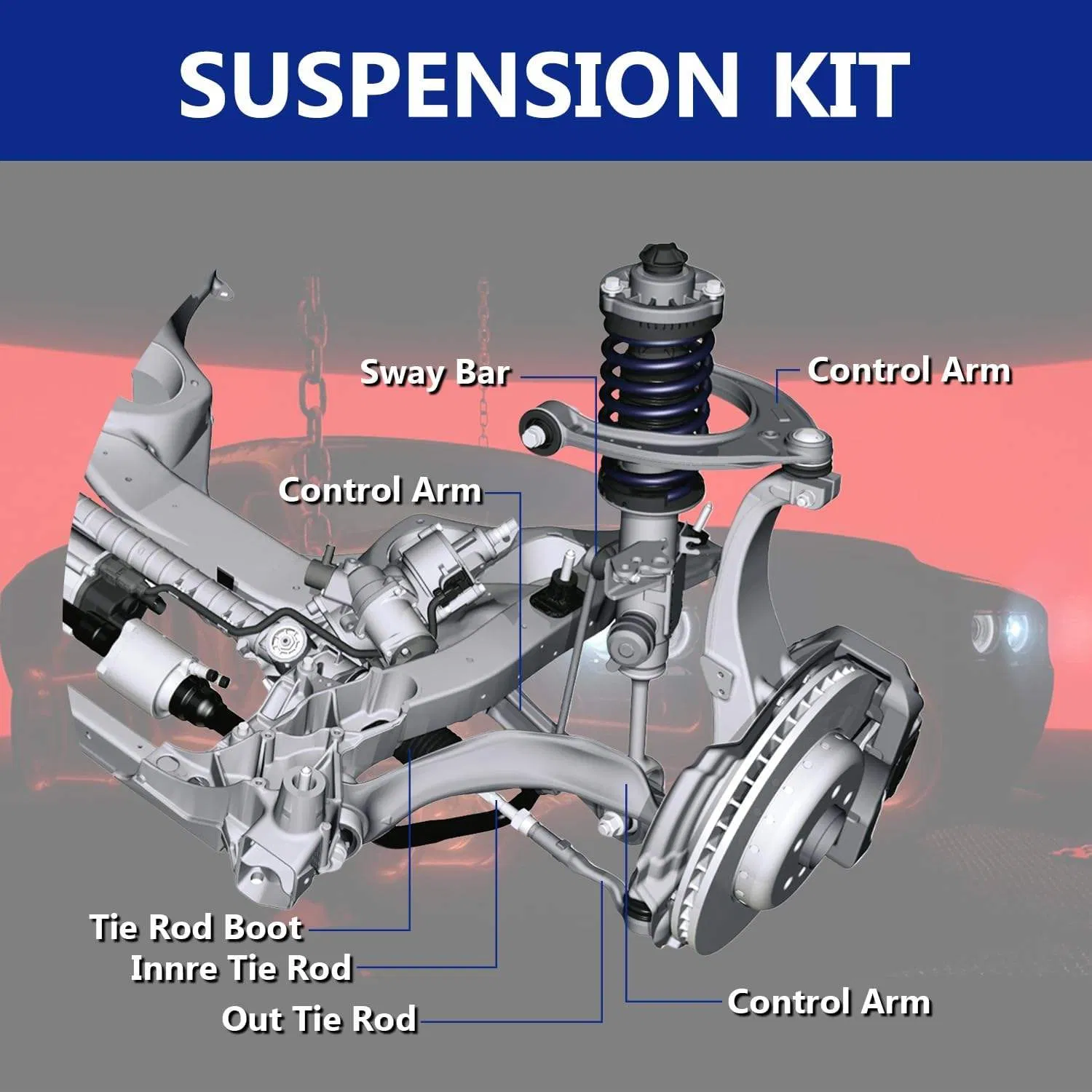 China Suspension 5105040ae 5105041ae Front Lower Rearward Rubber Trailing Control Arm Bushing for Dodge Caliber 2007-2012 Compass Patriot Factory