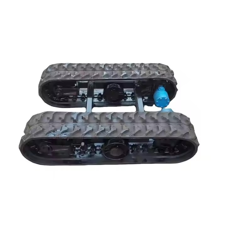 Hydraulic Motor Rubber Track Chassis or Steel Undercarriage Excavator Chain Rubber Crawler Undercarriage Spare Parts