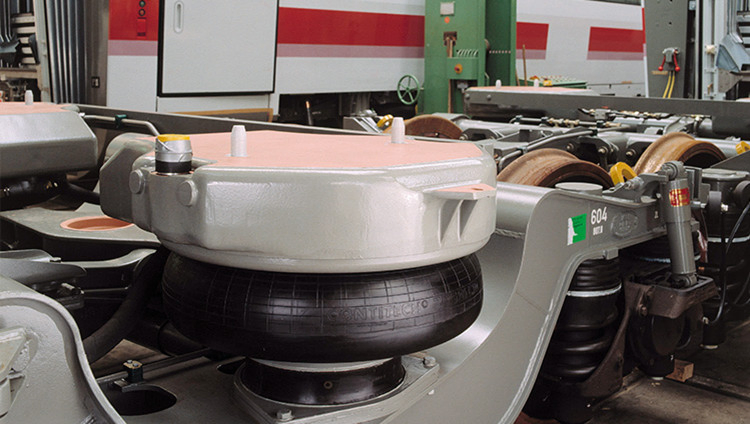 Railway Bogie Components Primary Suspension System Rubber Train Air Spring for Railway Wagon