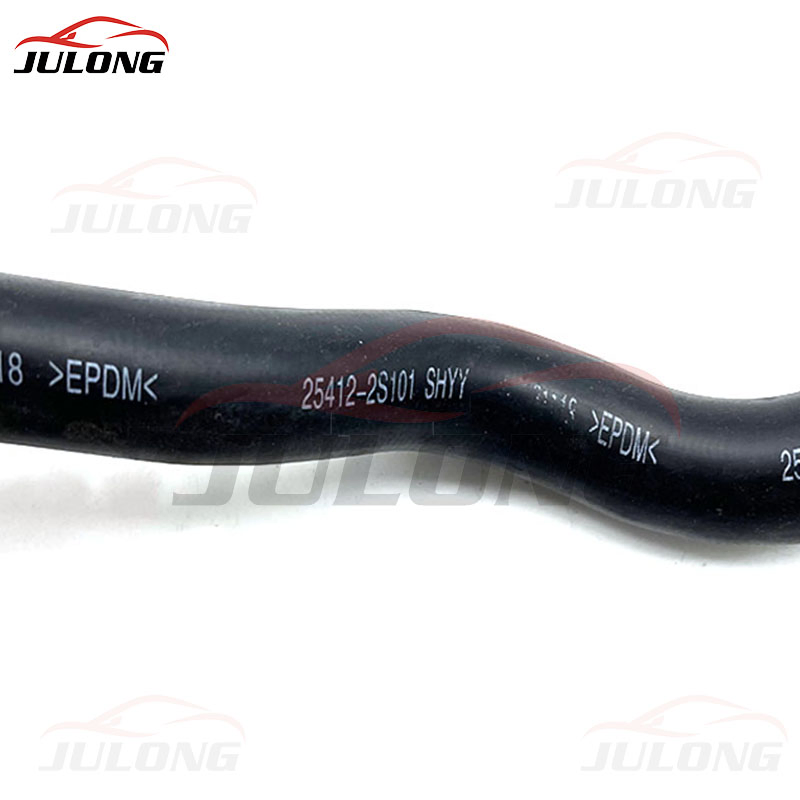 Export Rubber Products Cooling System Radiator Hose Upper Water Pipe for Hyundai OEM 25412-2s100 25412-2s101