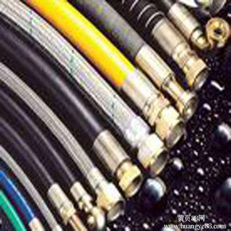 Black 3/8" SAE J188 Power Steering Hose for Mazda Parts