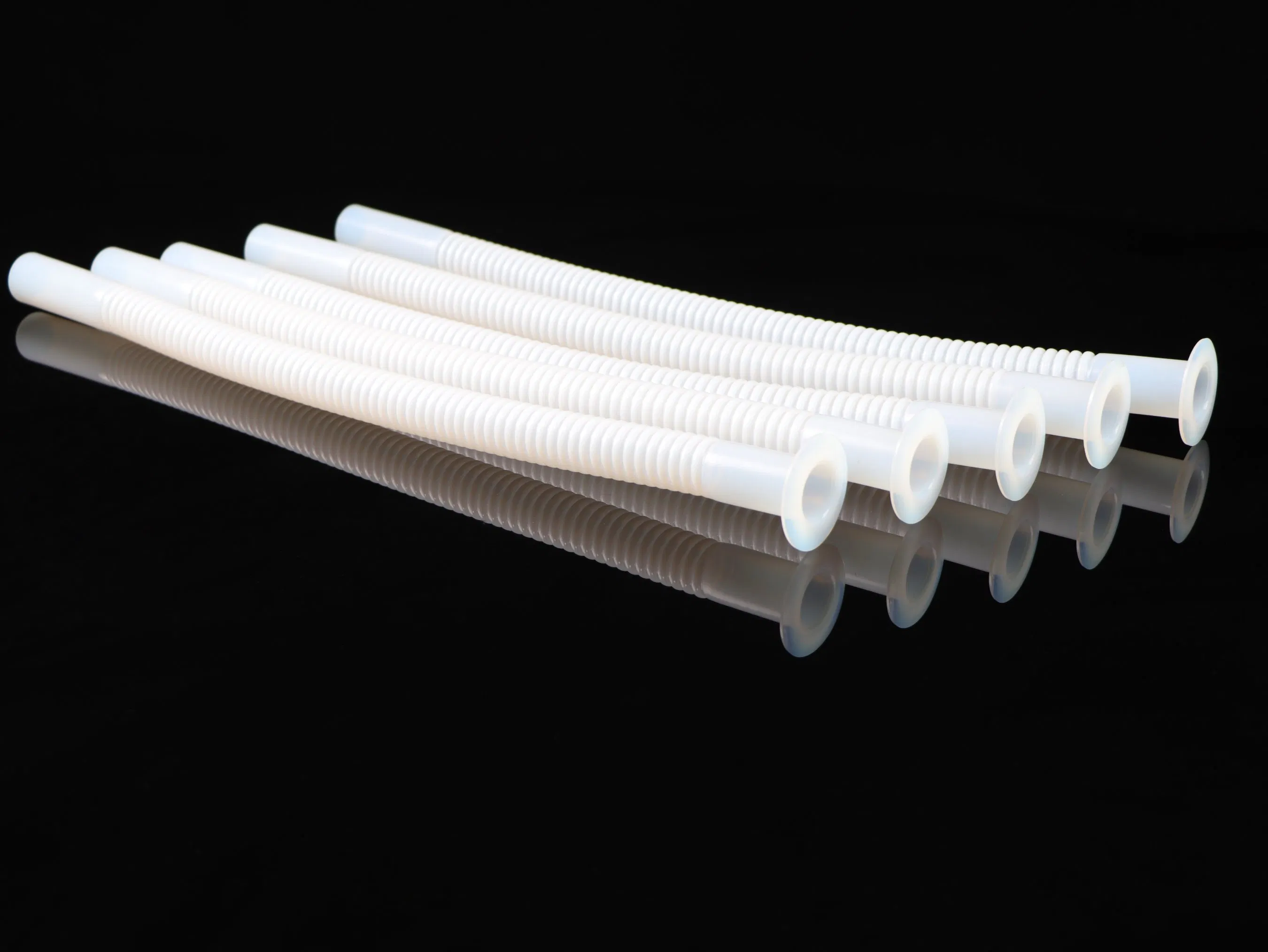 Versatile PTFE Tubing for Automotive Fluid Transfer Applications Chinese Corrugated Heating Hose Tube