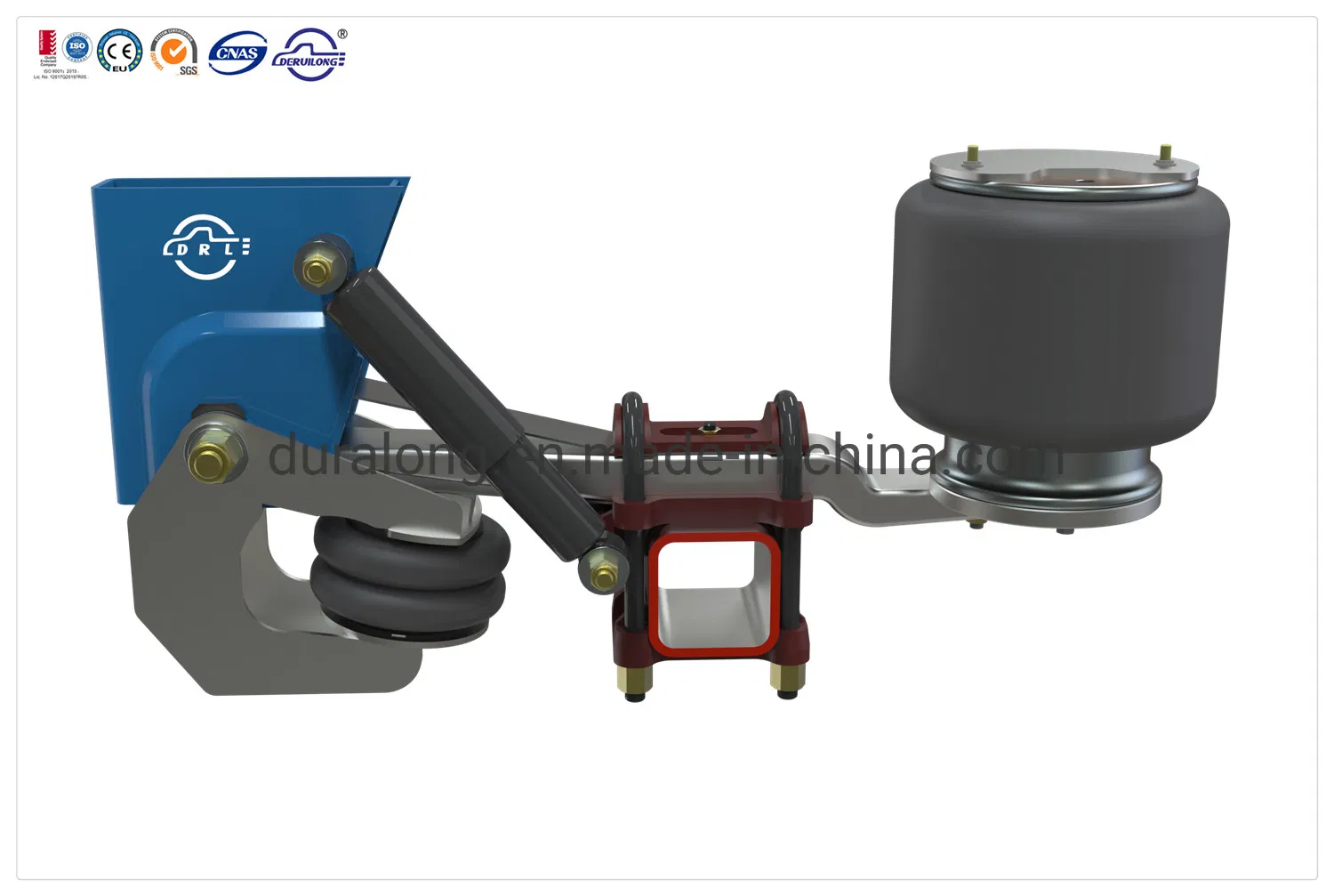 Air Suspension for Trailer and Semi-Trailer with Lift Kit 9 Tons