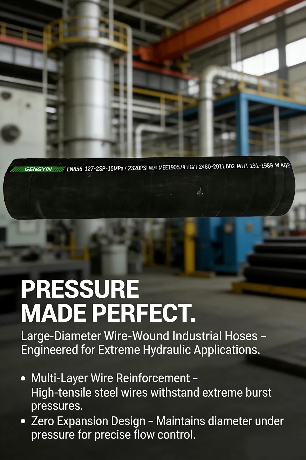 Large Bore Wire Spiral Hose Detail 2