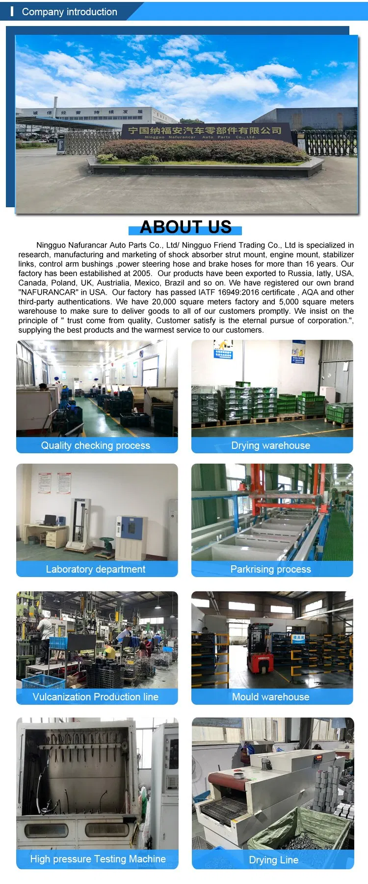 High Quality China Engine Mount Transmission Mount for BMW 22316796617