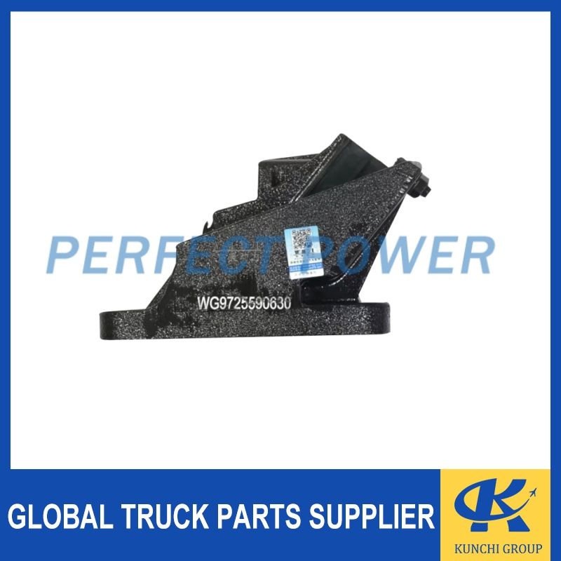 Hot Selling Truck Spare Chassis Parts Used in Sinotruk HOWO Tx Rubber Front Engine Mount Wmdi Wg9725590630 Brand High Quality and Good Price