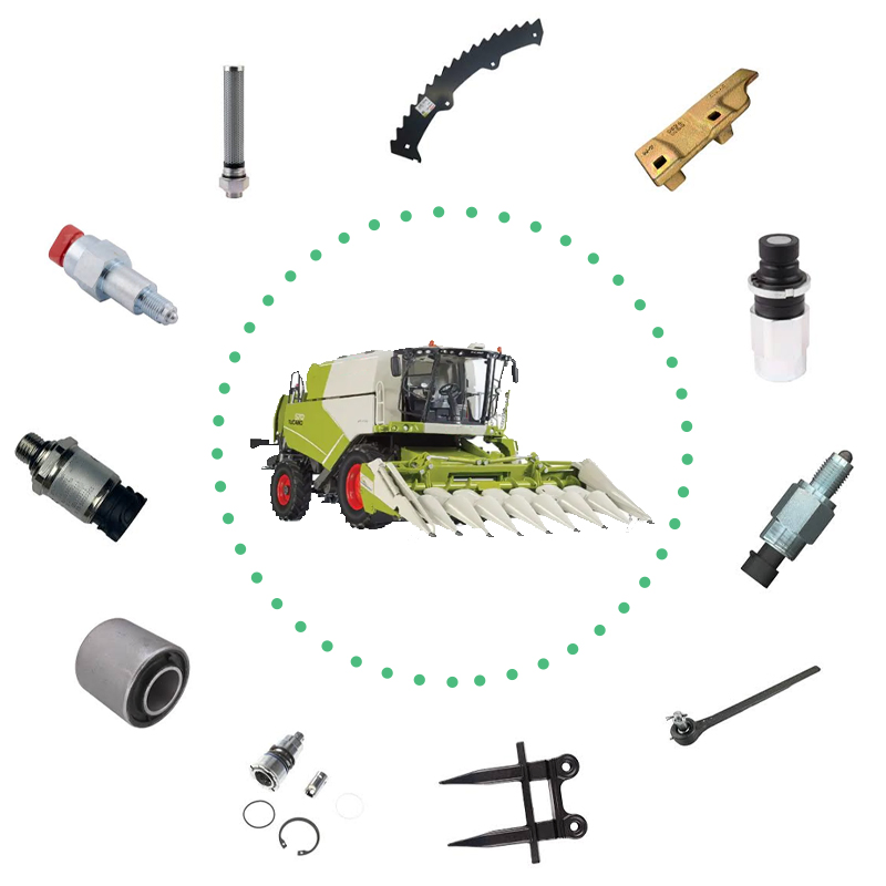 Metal Rubber Bushing 0006474650 Silent Block Mount Replacement for Combine Harvester