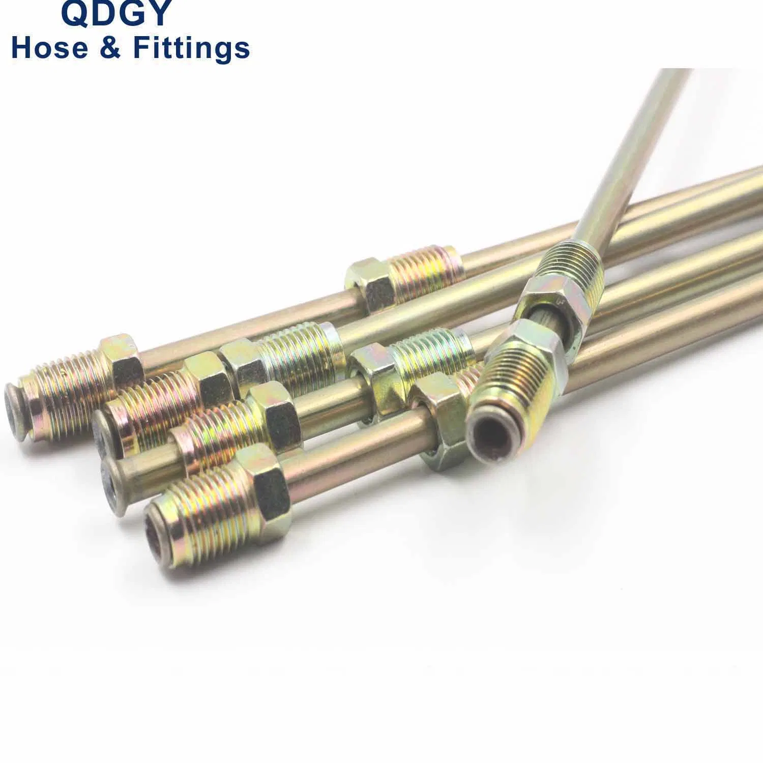 3/16 1/4 5/16 3/8 Size 0.71mm 0.028 Inch Thickness Copper White Yellow Pvf Zinc Coated Coating Single Double Wall Steel Brake Bundy Fuel Tubing