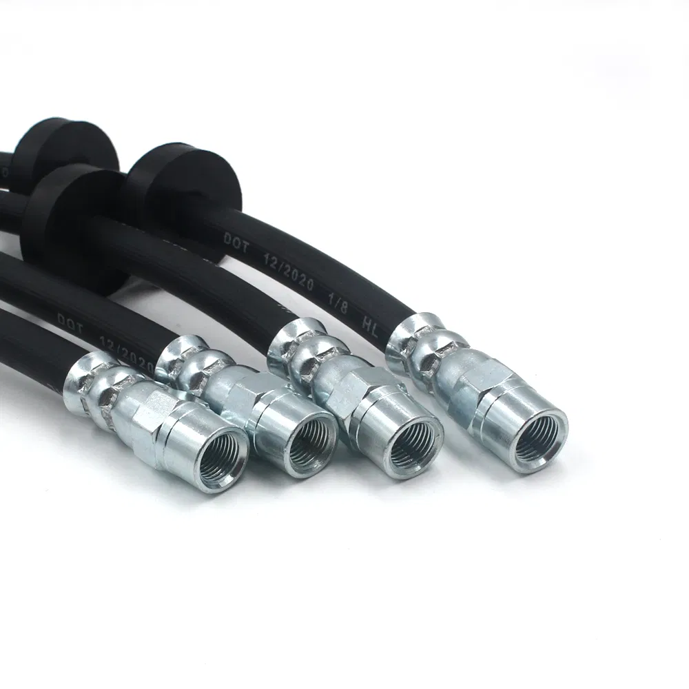 Automotive Brake System Universal Rubber Brake Hose Assembly for Land Cruisr Prado Corolla 90947-02A08 90947-02g15 90947-C2005