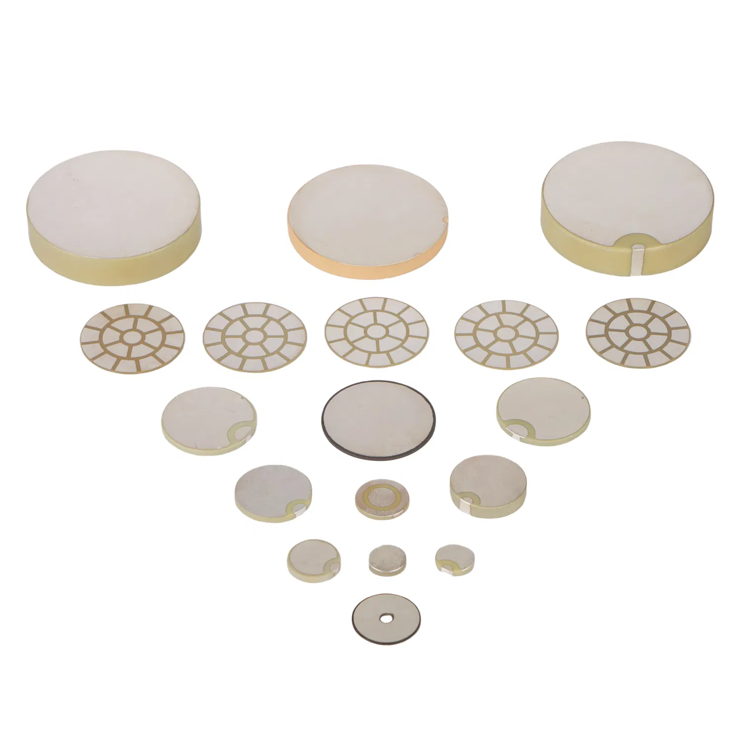 High Temperature Resistant Vibration Resistant Piezoelectric Ceramic Components