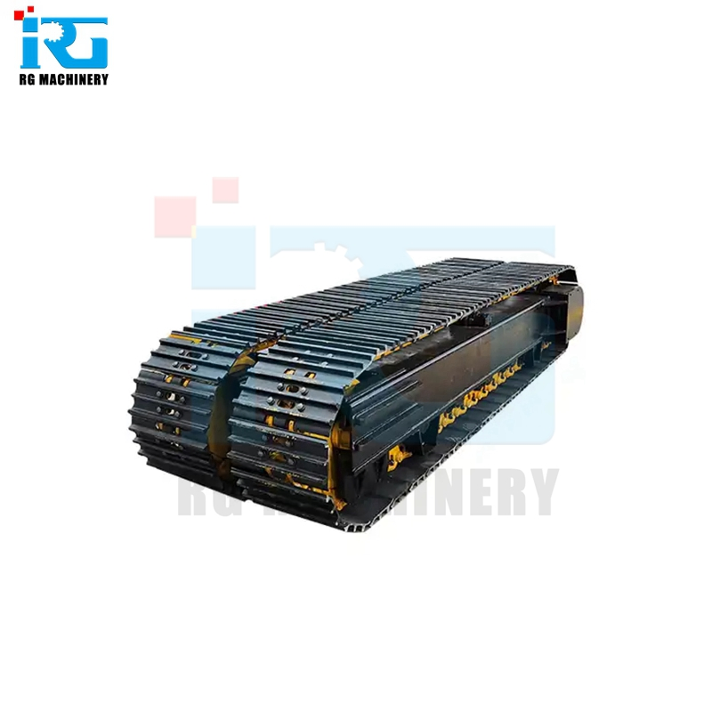 OEM Customized Rubber Steel Track Chassis Undercarriage Parts for Various Working Conditions Tracked Machinery Equipment