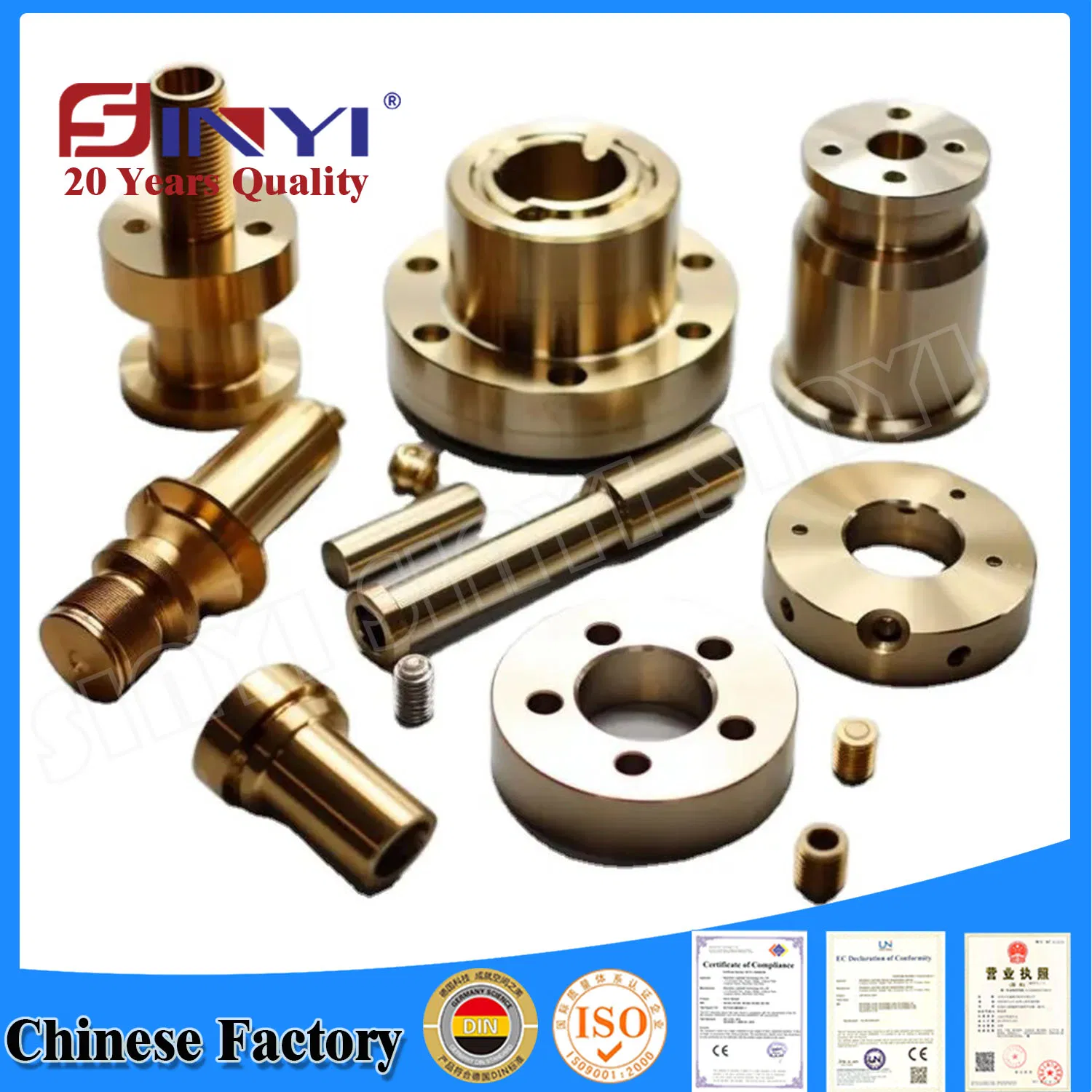Rubber Metal Bronze Brass Copper Aluminum Stainless Steel Sleeve Bolt Screw Insert Starter Bushing