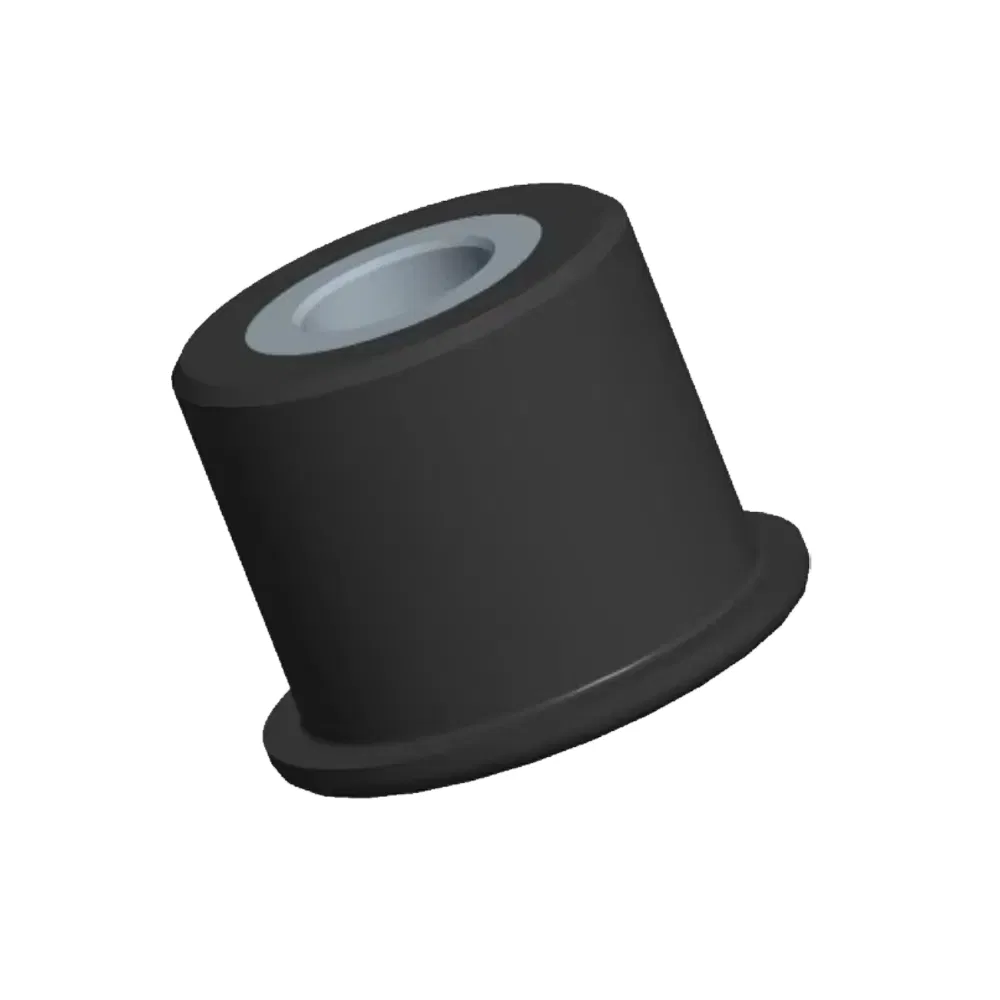 Custom Heavy-Duty Rubber Bonded Metal Mount Bushing with Bearing for Agricultural Machinery