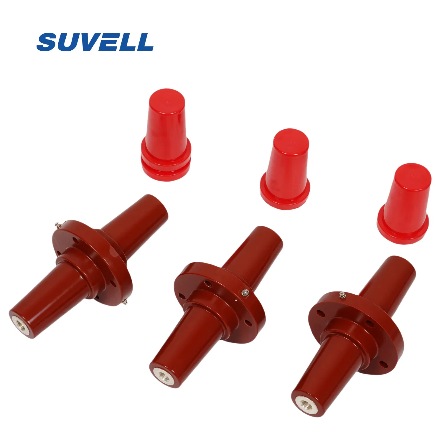10kv Power Supply Ring Main Unit Cable Accessories Ceramic Metal Silicone Rubber Epoxy Resin Bushing