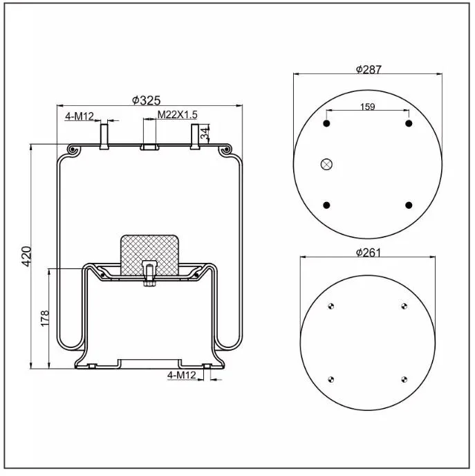 Air Suspension Spring display