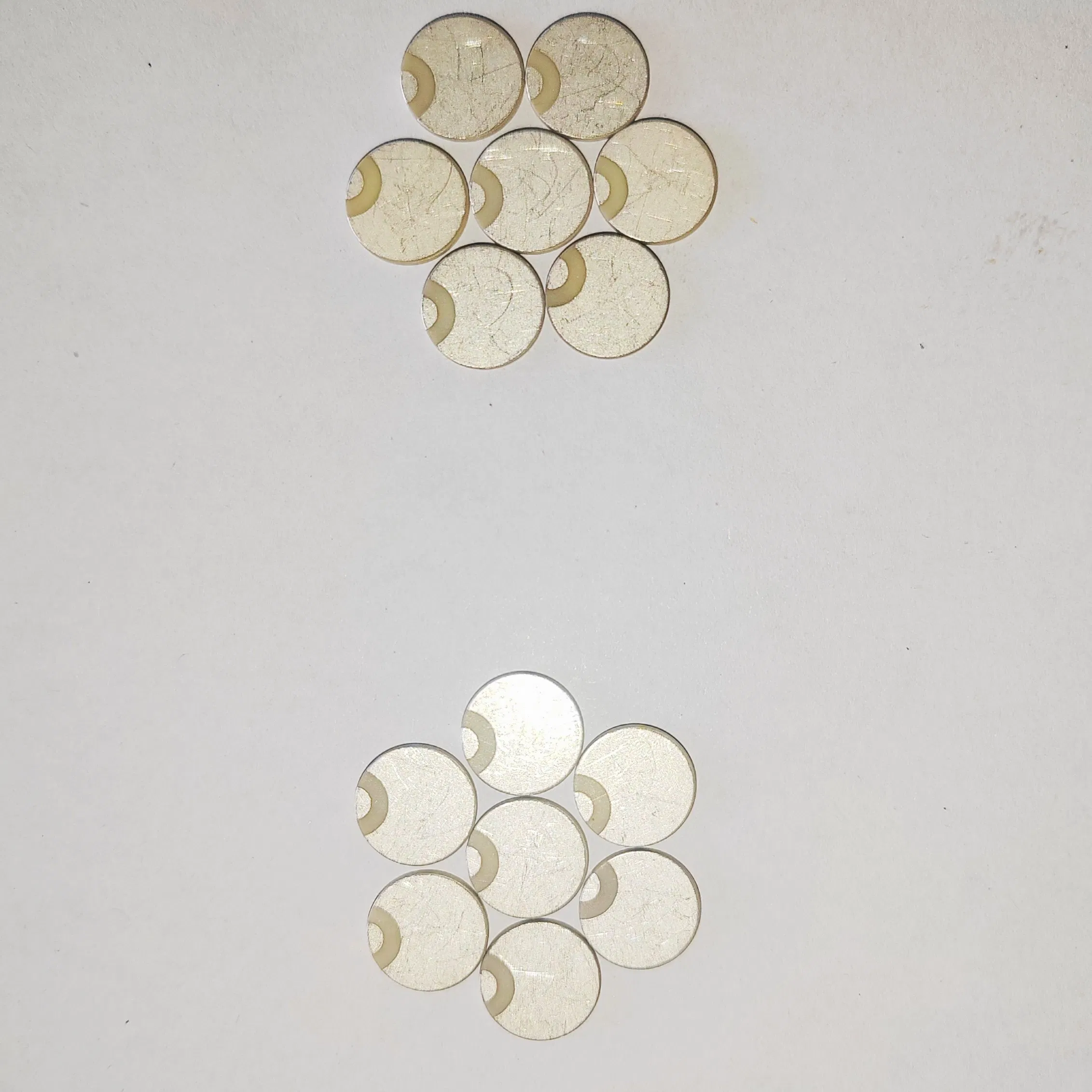 Non Magnetic Waterproof Moisture Proof Aging Resistant Piezoelectric Ceramic Components