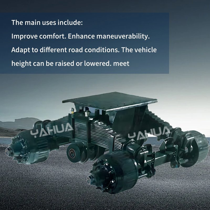 2024 The Most Popular Lifting System with Best Price High Quality Truck Trailer American Type Air Suspension Capacity 13t