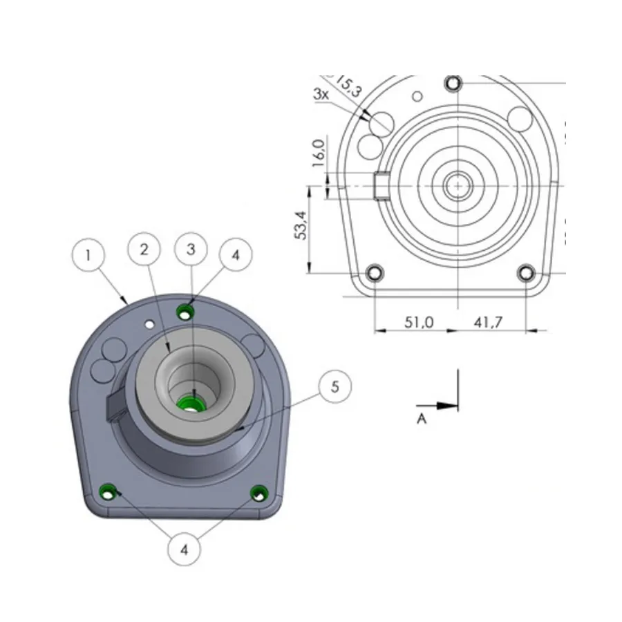 Strut Mount Detail 1