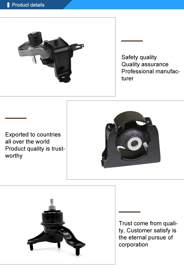 High Quality China Engine Mount Transmission Mount for BMW 22316796617