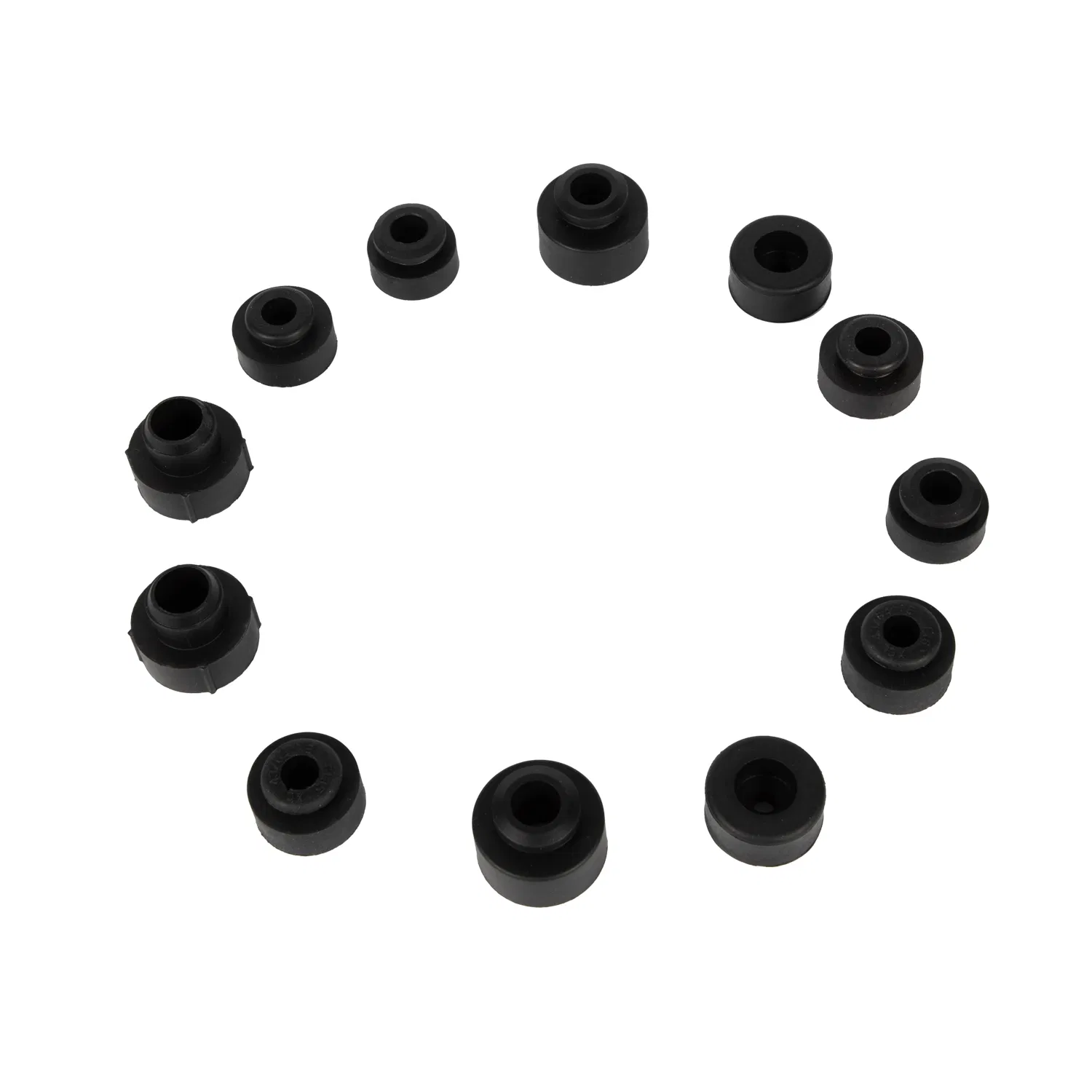 Custom Made Rubber Grommet Bushing with Metal Bonded for Electronic / Home Appliance