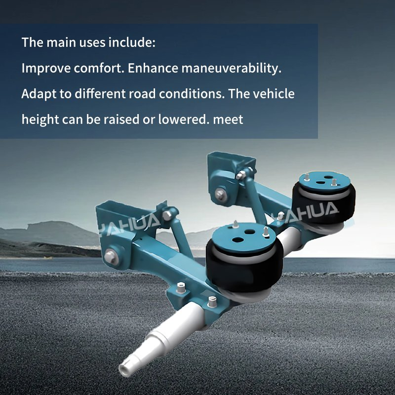 2024 The Most Popular Lifting System with Best Price High Quality Truck Trailer American Type Air Suspension Capacity 13t