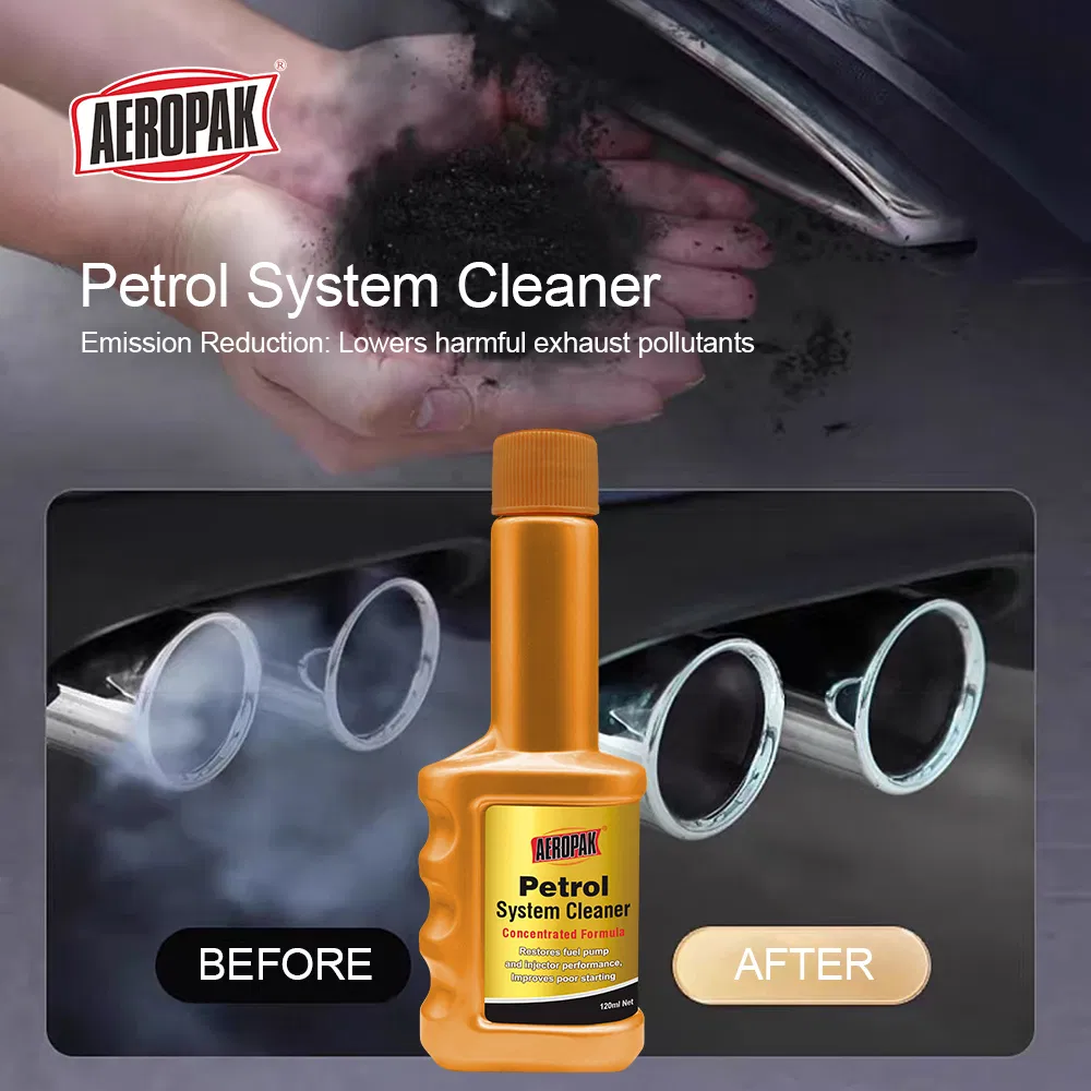 Aeropak 120ml Bottle Rapidly Dissolve Carbon Deposits Petrol System Sediment Dissolver Removes Carbon and Protects System