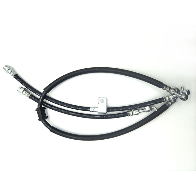 Custom Front &amp; Rear Standard Automotive Car Auto Flexible Rubber Braided Hose Assembly