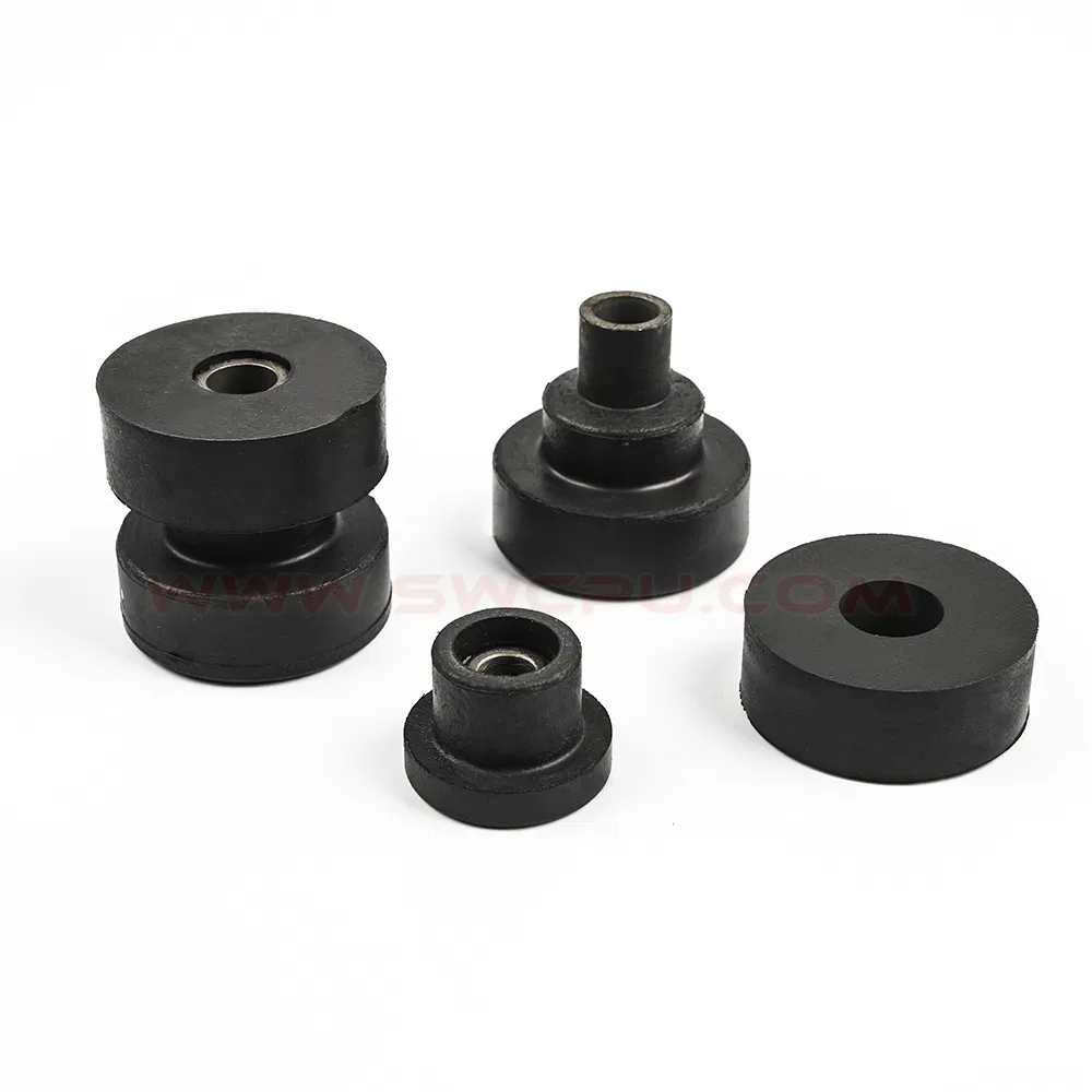 Rubber Parts Sleeve Shock Absorber Bushing Rubber Metal Sleeve Bushing for ATV
