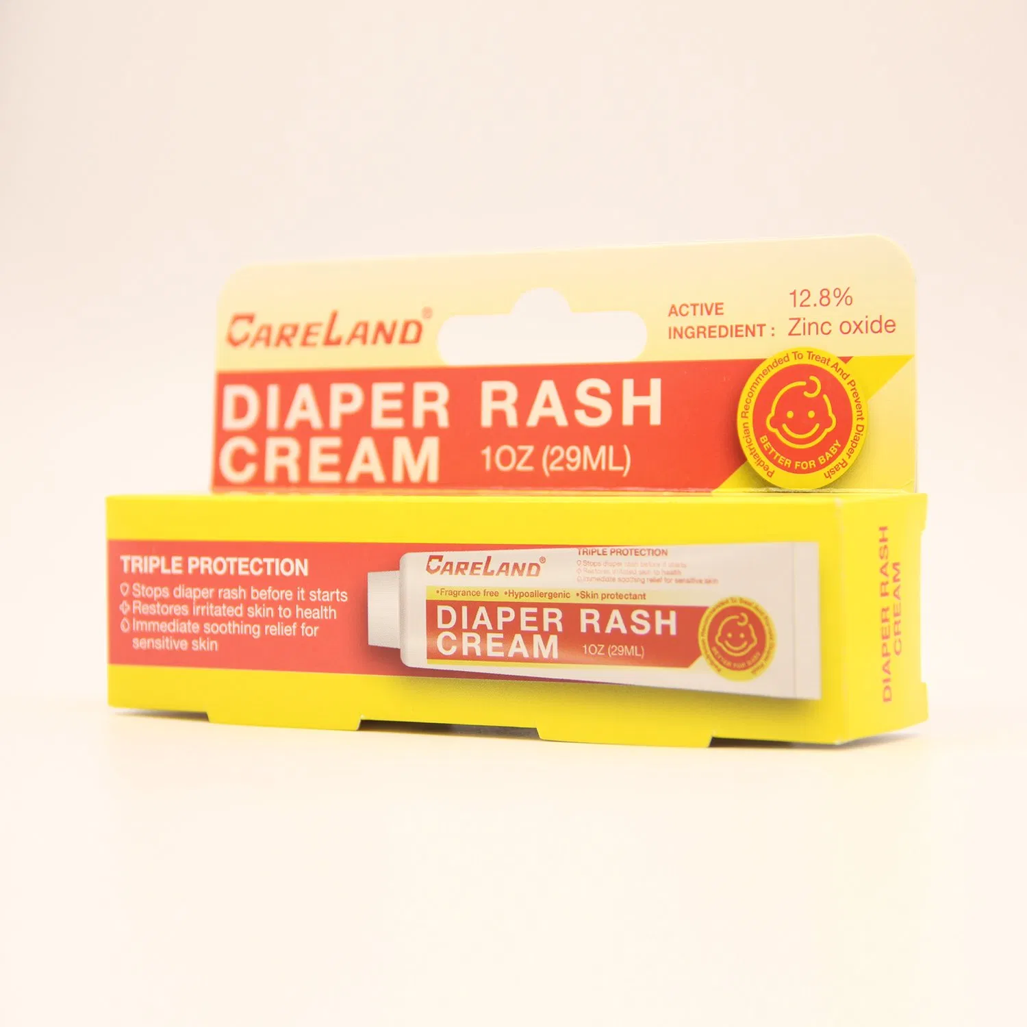 Productos de cuidado para bebés al por mayor crema para la dermatitis del pañal con óxido de zinc medicado