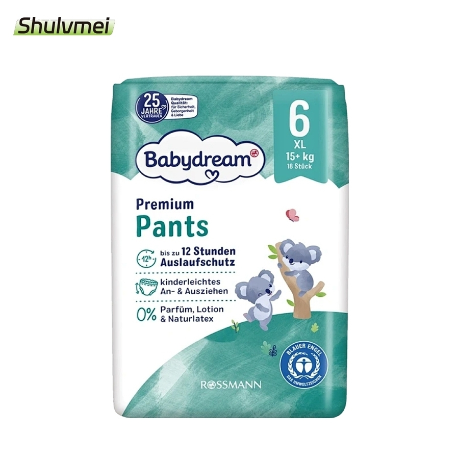 Pañales desechables hipoalergénicos premium para bebés con piel sensible, protección nocturna