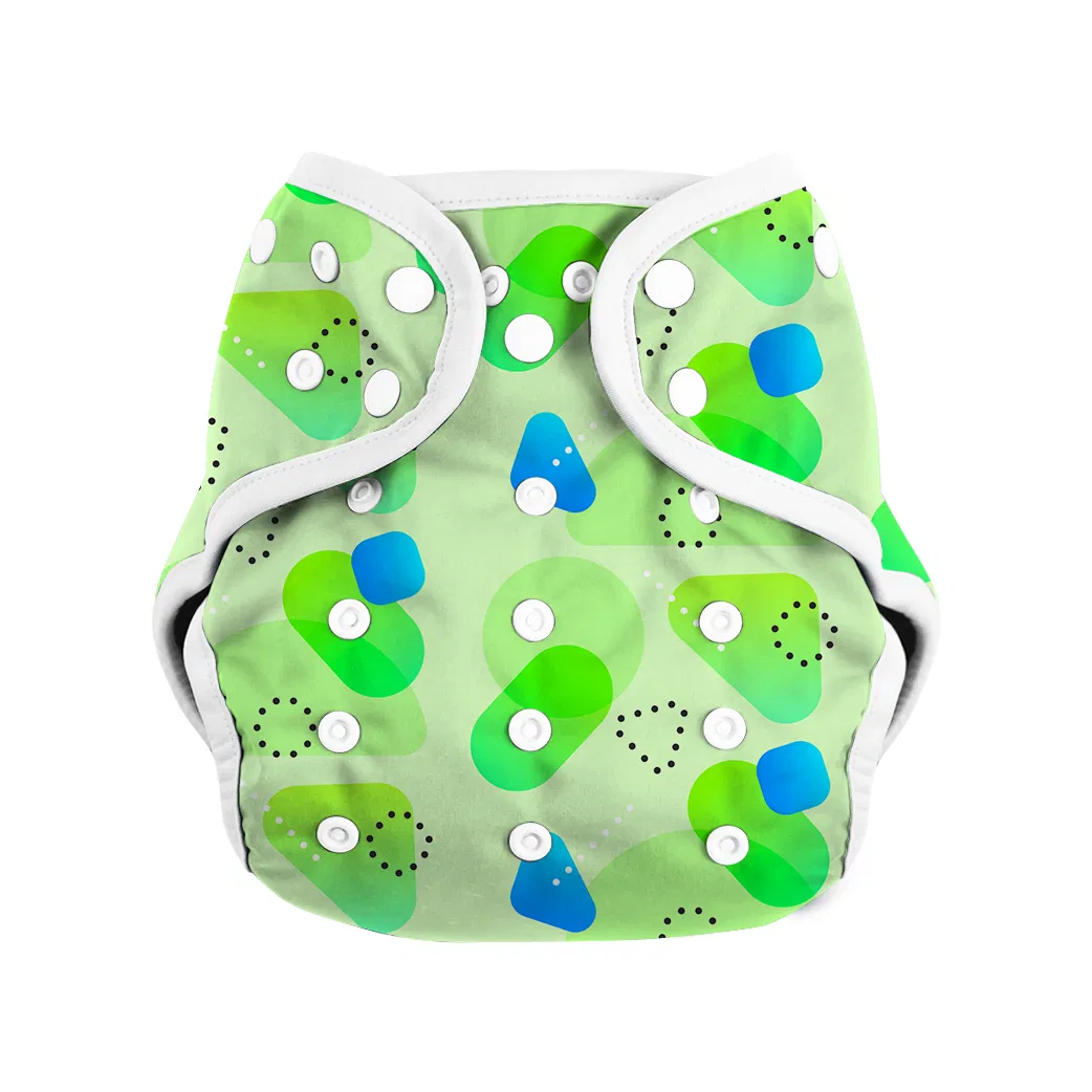 Pañal biodegradable para bebés, pañal de tela reutilizable, pañal impermeable para bebés