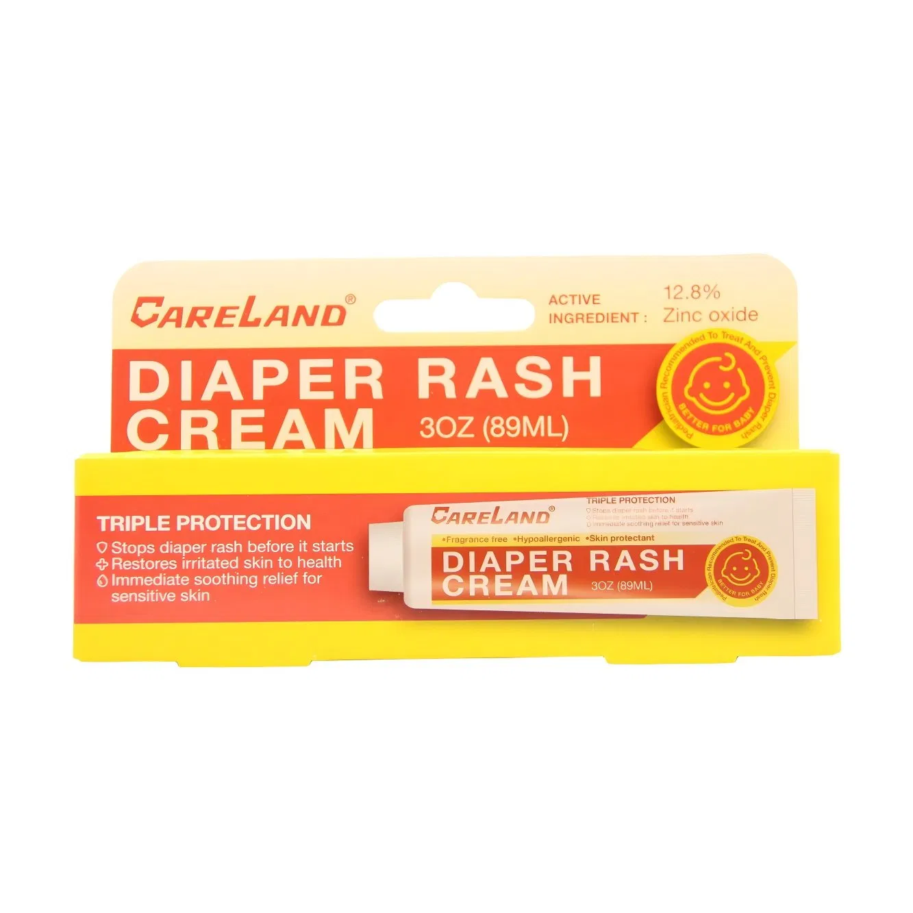 Crema para la dermatitis del pañal natural, orgánica, hipoalergénica e hidratante para el cuidado de la piel del bebé, loción para bebés