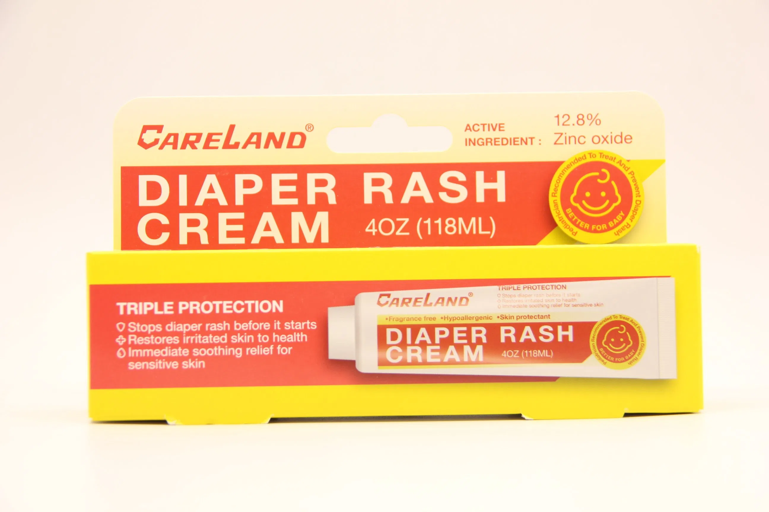 Crema terapéutica natural orgánica reparadora y calmante para el eczema del bebé, crema para la dermatitis del pañal