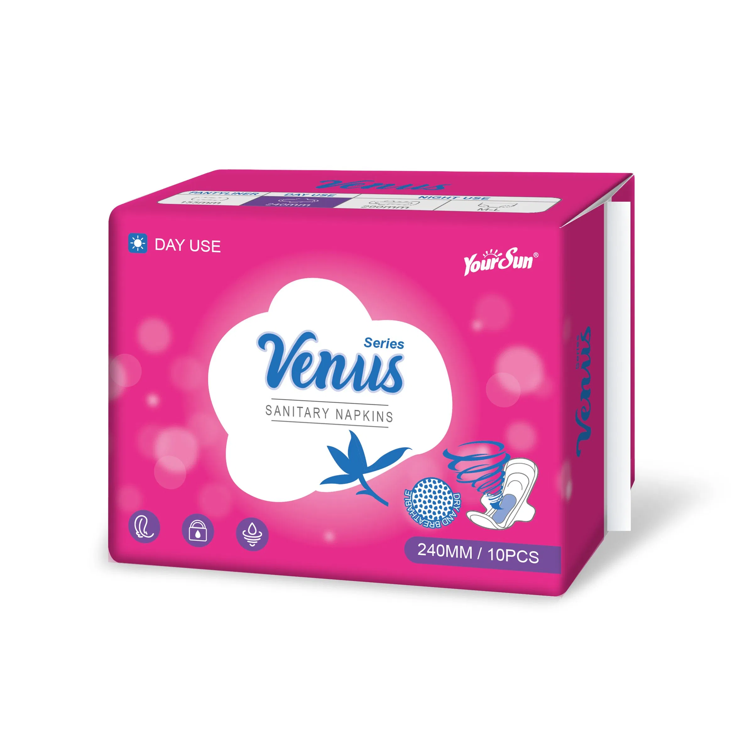 Toallas sanitarias desechables, almohadillas para incontinencia, a prueba de fugas, transpirables
