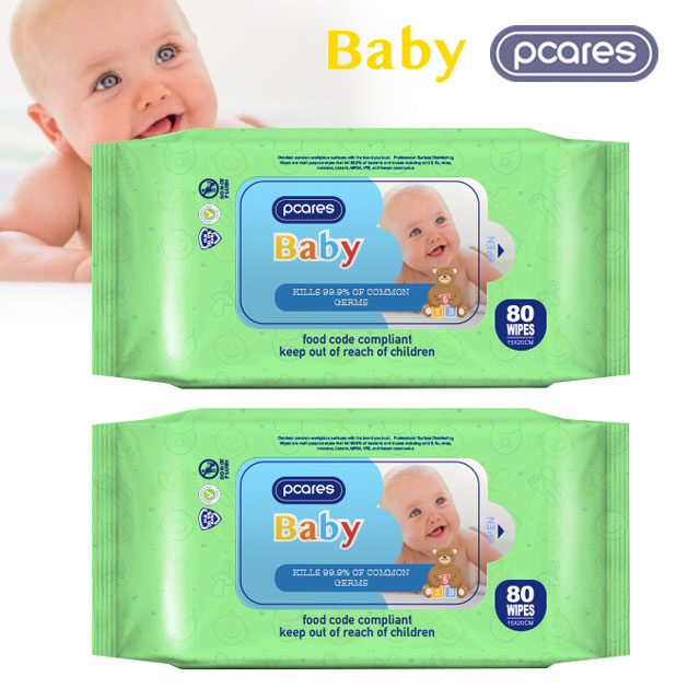 Toallitas húmedas para bebés de agua pura sin alcohol personalizadas