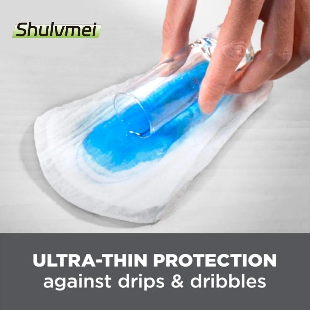 Nuevo Llegada Desodorante Antibacteriano Forma de Ventilador Incontinencia Protector de Pañal para Hombre Escudo Masculino
