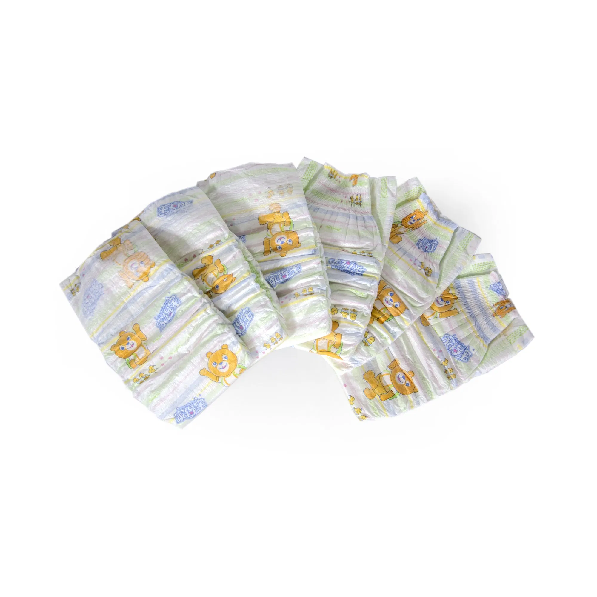 Fabricar diseño personalizado de pañales desechables para bebés protege la piel delicada, pantalones de pañal al por mayor, pañales de tela para recién nacidos
