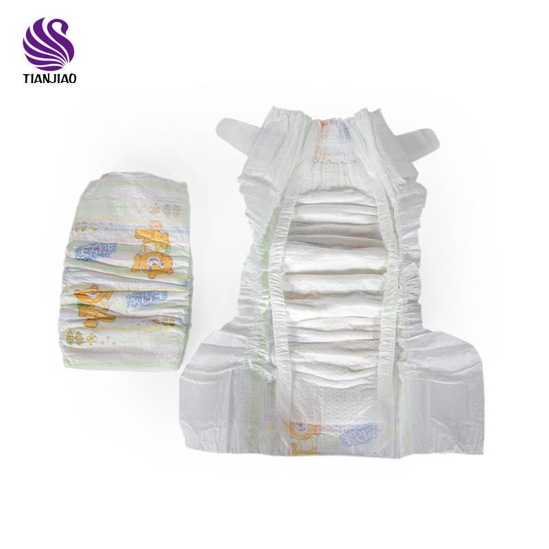 Pañales desechables biodegradables de bambú al por mayor, adorables para bebés con piel sensible